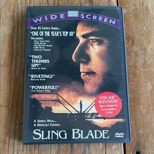 Sling Blade DVD 
Oscar winning best adapted Screenplay 1996